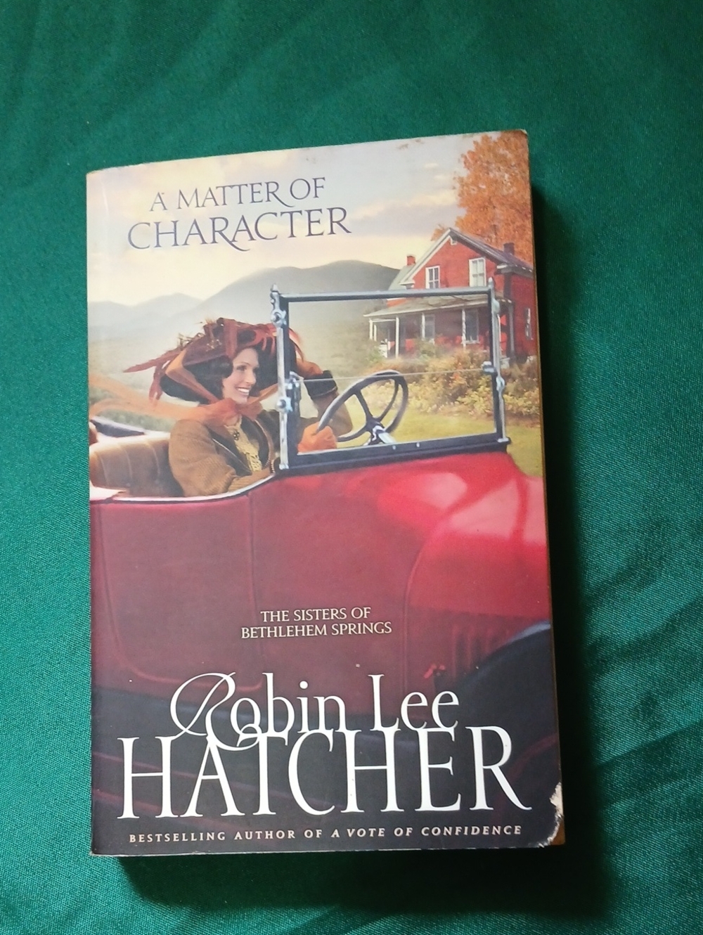N4 'A Matter of Character' Decorative Book Cover - Red